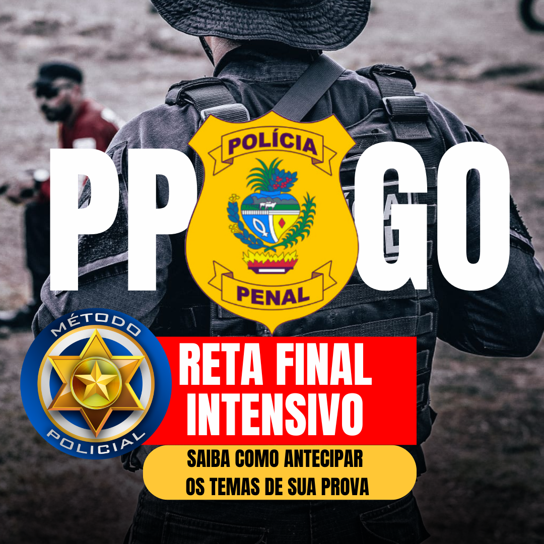 Método Policial Intensivo Reta Final PPGO Polícia Penal